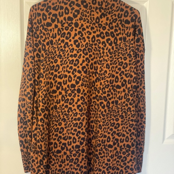 Leopard Print Cardigan Small - Picture 5 of 6